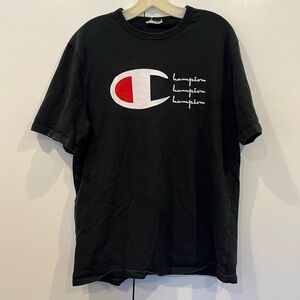 Champion Logo Tee Shirt